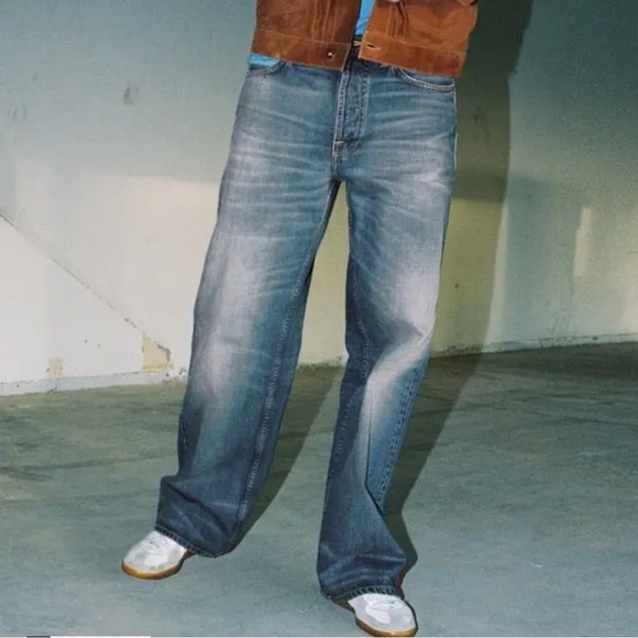 🔥 Nudie Jeans Wide Fit Loud Larry - Picture 2 of 10